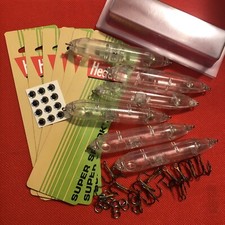 HEDDON SUPER SPOOK JR 1-6 pc Lot ORIGINAL LURE BODY CLEAR BLANK