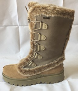 fur lined skechers boots