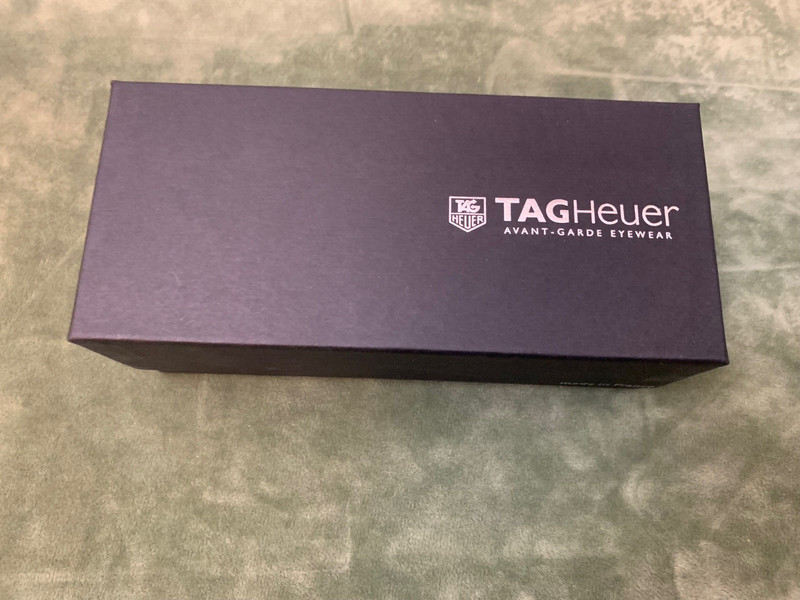 TAG HEUER AVANT GARDE  EYEWARE Empty Outer box color black used for Eyeglasses  