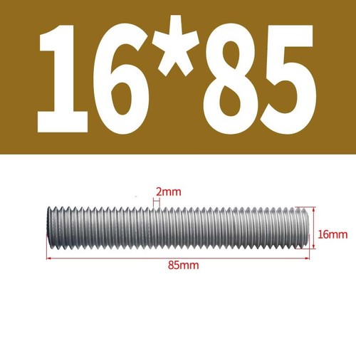 A2 Stainless Steel Threaded Rod Full Thread Studding Bar M10 M12 M14 M16 M18 M20 - Picture 86 of 133