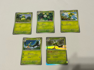 Smoking Pokemon Card Collection Set of 5 English Cards