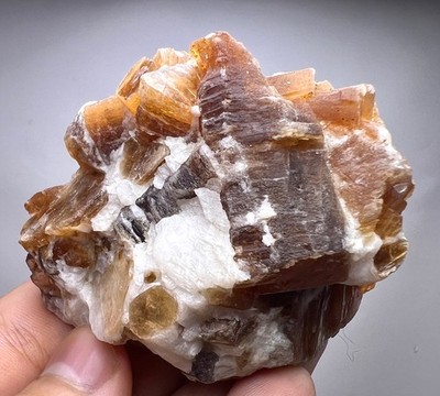 827 CT. Full Terminated Mica Bunch Crystal With Hackmanite On Matrix - AFG