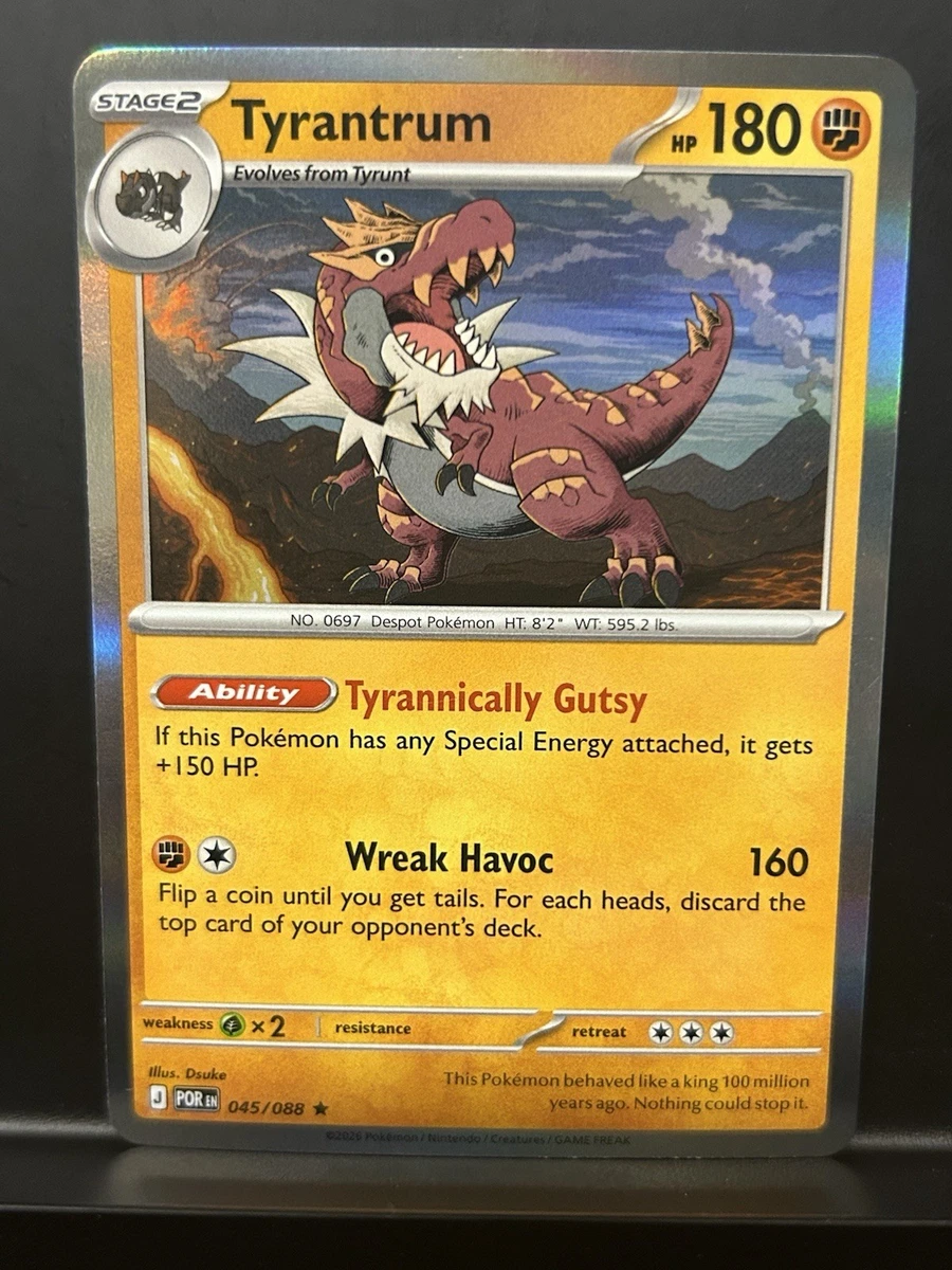 pokemon card tyrantrum Tyrantrum Pokémon TCG Cards for sale