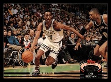 1992-93 Topps Stadium Club - Dee Brown #168