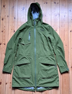 Bergans of Norway Regenmantel ''Hella Lady Coat'' Khaki grün, Gr. M, Damen Mantel
