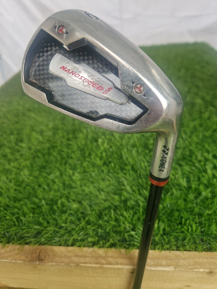 Yonex Nanospeed i #9 Iron - X-Stiff Flex Graphite Shaft - Right Handed - Image 2 of 4