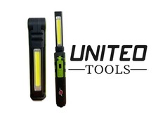 Slim Rechargeable Work Light - Super Bright LED Magnetic Hand Lamp & Torch