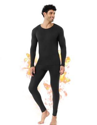 Merino Wool Base Layer MensHeavyweight, Midweight,Soft Thermals Underwear,War...