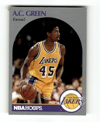 1990-91 Hoops #156 A.C. Green
