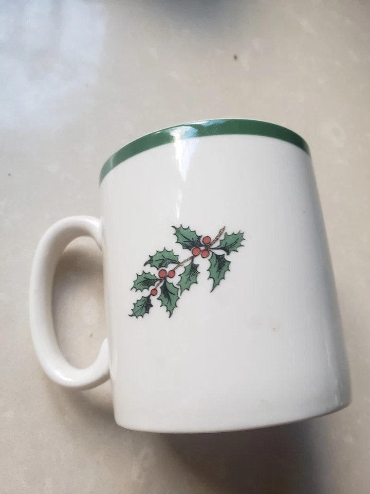 Spode Christmas Tree / Holly / Mistletoe Design Mug - 2 available. - Image 2 of 4