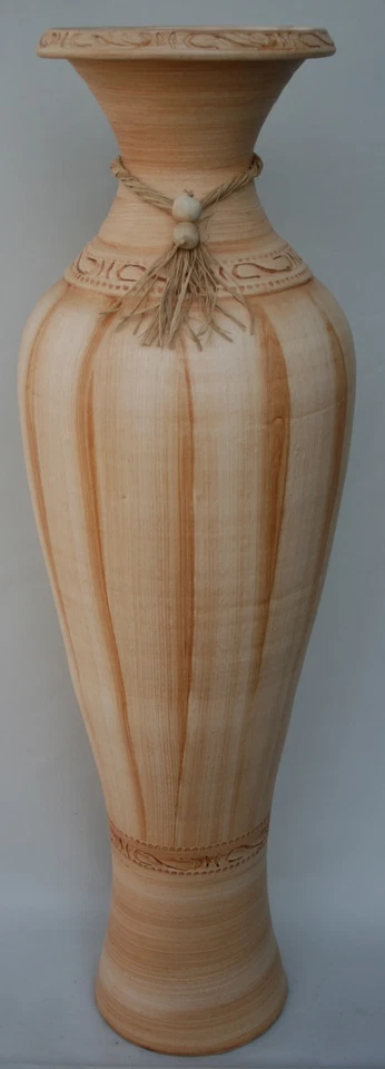 Bodenvase Vase Keramik Amphore riesig 100cm mediterran hangefertigt in Portugal - Bild 2 von 4