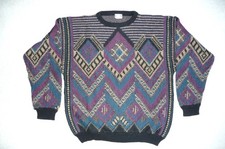 VINTAGE MENS MUTI COLORED SWEATER