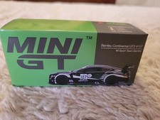 Mini GT #208 Bentley Continental GT3 #107 M-Sport Team Bentley