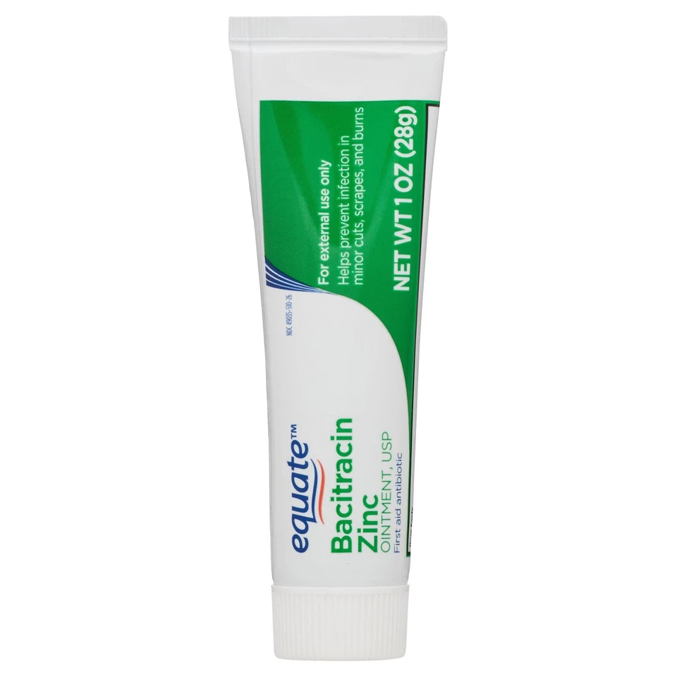 Equate Bacitracin Zinc USP Ointment, First Aid Antibiotic, 1 oz - Image 3 of 4