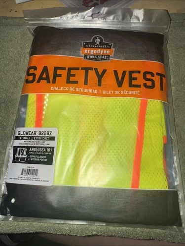 Ergodyne Safety Vest Glowear 8339Z X-small New - product listing photo