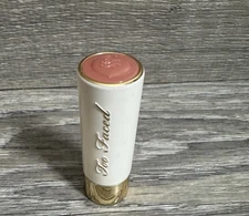 Too Faced SEX ON THE PEACH Moisture Matte Lipstick *MINI TRAVEL SIZE* 1g .03 oz