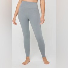 Spiritual Gangster Love Sculpt Leggings Blue Gray Size M/L