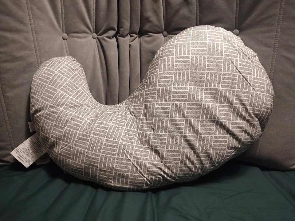 Boppy 球衣懒人侧睡床怀孕枕头 - 从未使用过 — 第 3/4 张图片