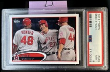 2012 Topps Mike Trout #446 Angels PSA 9