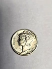 1940 mercury Dime, UNC with some luster