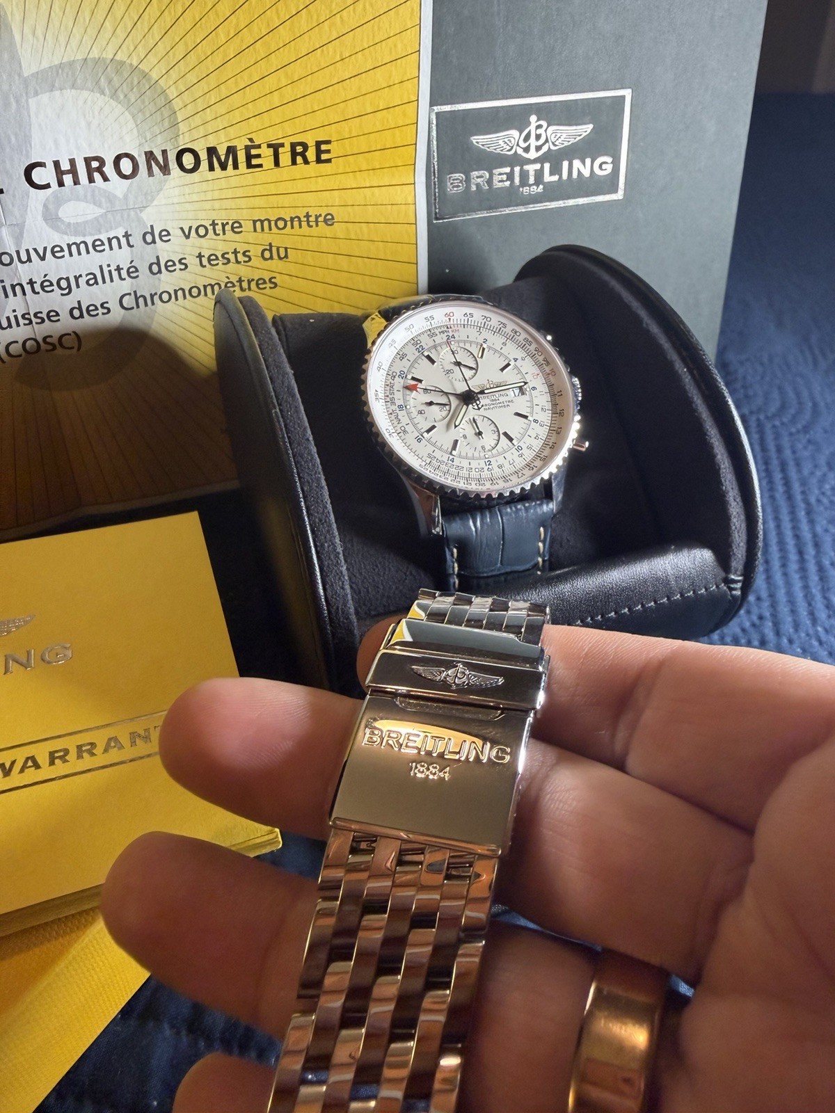 Breitling Navitimer Chronograph Automatic Silver … - image 4