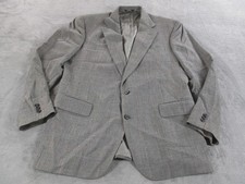 Vintage Polo University Club Blazer Mens 41R Glen Plaid Wool Sport Coat USA 90s