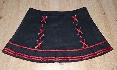 Queen of Darkness  Rock, Schwarz Rot, Techno, Cyber Gothic, L 40, Neuwertig 