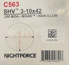 Nightforce SHV 3-10x42 FFP