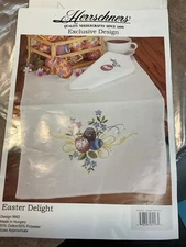 New Herrschners Easter Egg Table Runner 14x44- No Thread Included