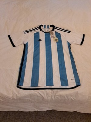 Adidas Argentina Jersey World Cup 2022 Home Men's Authentic Soccer