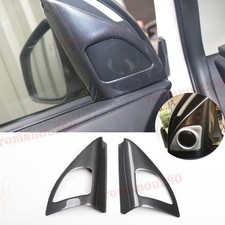 Fit For 08-17 Mitsubishi Lancer Carbon Fiber Inner A-pillar Speaker Panel Cover