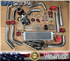 Volvo 240 740 940 2.3l Sohc T3t4 .63 Turbo Kit Ss Manifold Intercooler Bov Red Volvo 240 740 940 2.3l Sohc T3t4 .63 Turbo Kit Ss Manifold Intercooler Bov Red