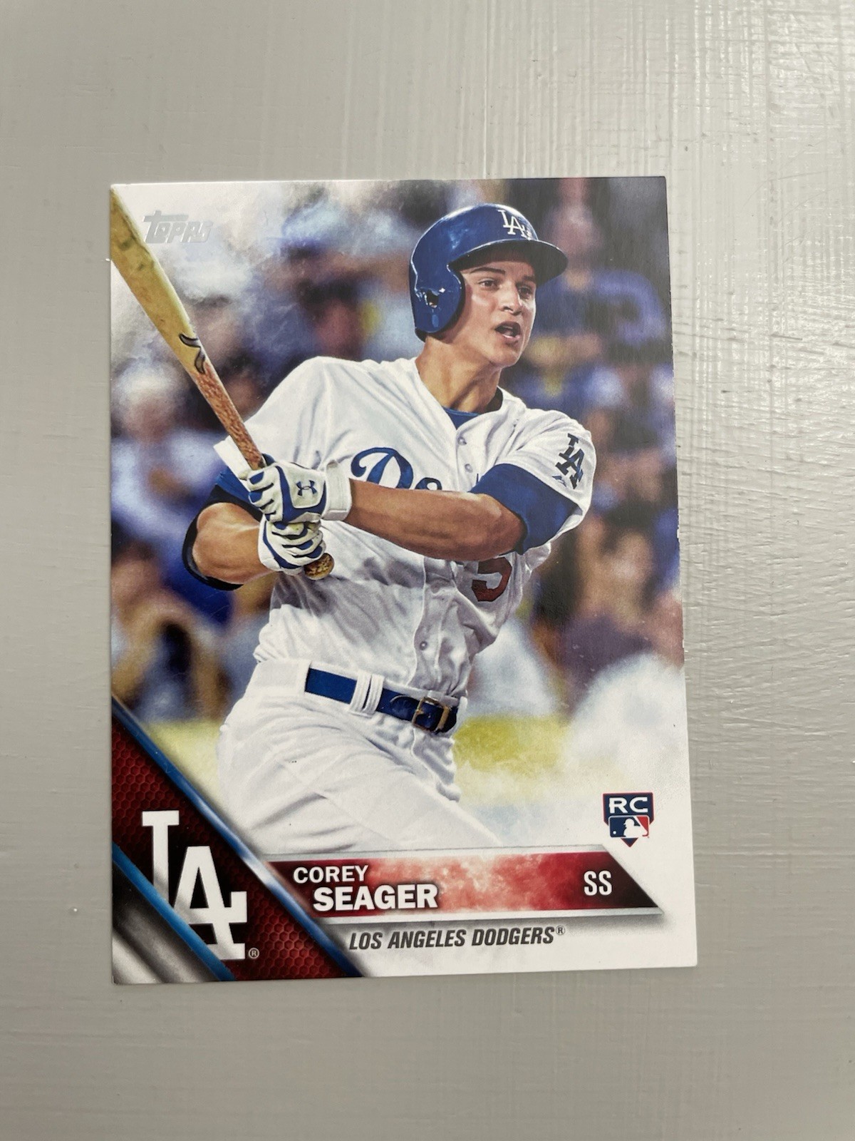 2016 Topps - Corey Seager #85 Batting (RC)