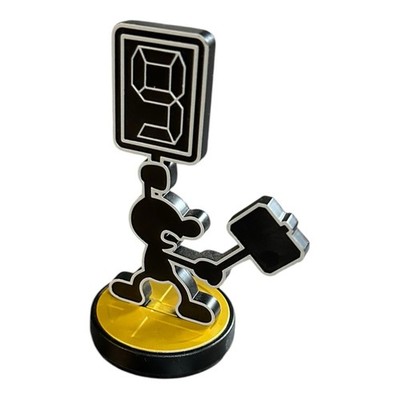 Amiibo Super Smash Bros., Mr Game & Watch, Pre-Owned, NO BOX {ABL1-28}