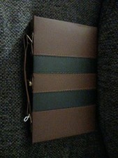 Domino Set In Faux Leather Case