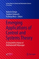 Emerging Applications Of Control And Systems Theory Roberto Tempo (U. A.) Buch