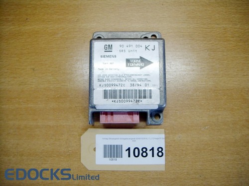 Airbag Steuergerät Airbagsteuergerät 90491004 KJ / LJ Omega B Opel