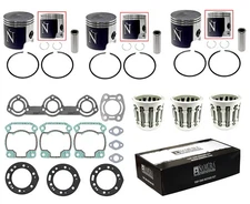 Namura Top-End Repair Kit With Pistons and Gaskets For Polaris SL 750 1993-1995