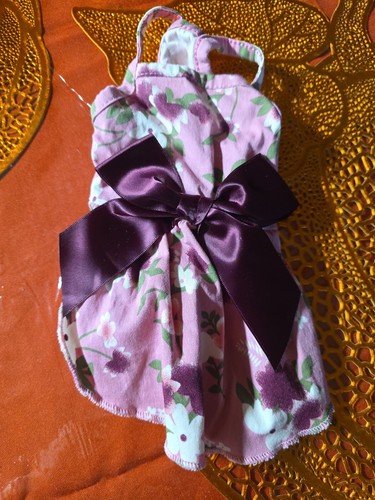 Southern Belle Style Japanese Purple Dog Dress