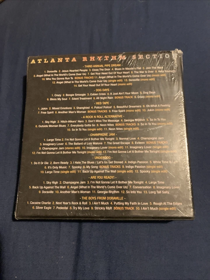 8CD Boxset Atlanta Rhythm Section Polydor Years SEALED. Shrink-wrap Storage Wear - Image 3 of 4
