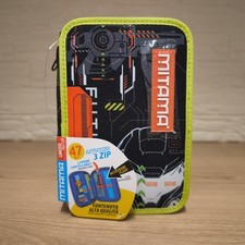 Astuccio 3 zip completo MITAMA FLUO BATTLE