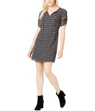maison Jules Womens Polka Dot Sundress