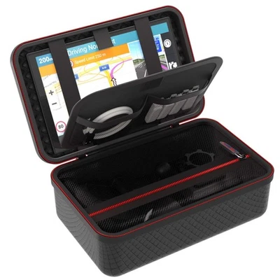 DIGICHARGE Carry Case For 7'' Sat Nav Garmin Drivesmart DriveCam 76 Dezl LGV720 LGV710