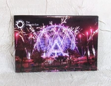 The Orlando Eye Ferris Wheel Souvenir Night View Magnet Florida - SEE DETAILS