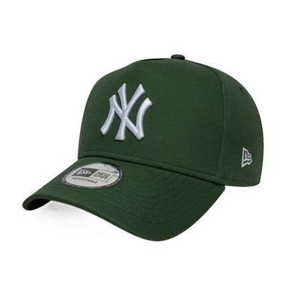 New Era Herren 9FORTY AFRAME New York Yankees Baseball Cap - Dunkelgrün - OSFM