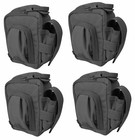 4 x Viper Tactical Express Side Winder Belt Pouch MOLLE Military Webbing Grey