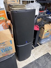 Turbo-sound Powered PA Speakers Pair w/ Klark Teknik DSP – Active 2-Speaker Set