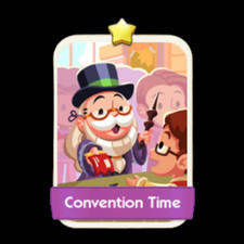 Convention Time 1 Star Monopoly Go Sticker
