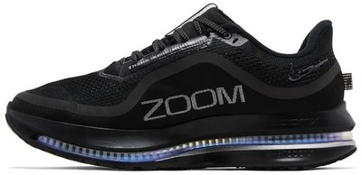 Size 12.5 - Nike Pegasus Premium Black Metallic Silver for sale