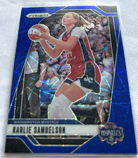 2024 Prizm WNBA Basketball Karlie Samuelson Mystics Blue Velocity Prizm #82